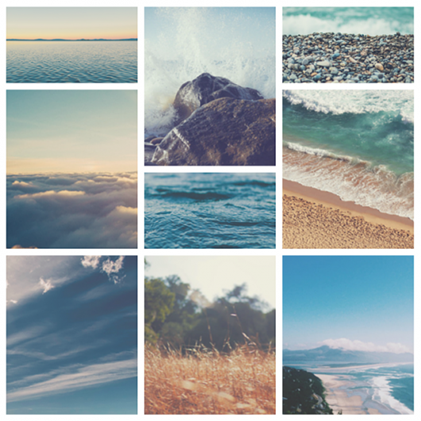 Grid Photo Frames Collage